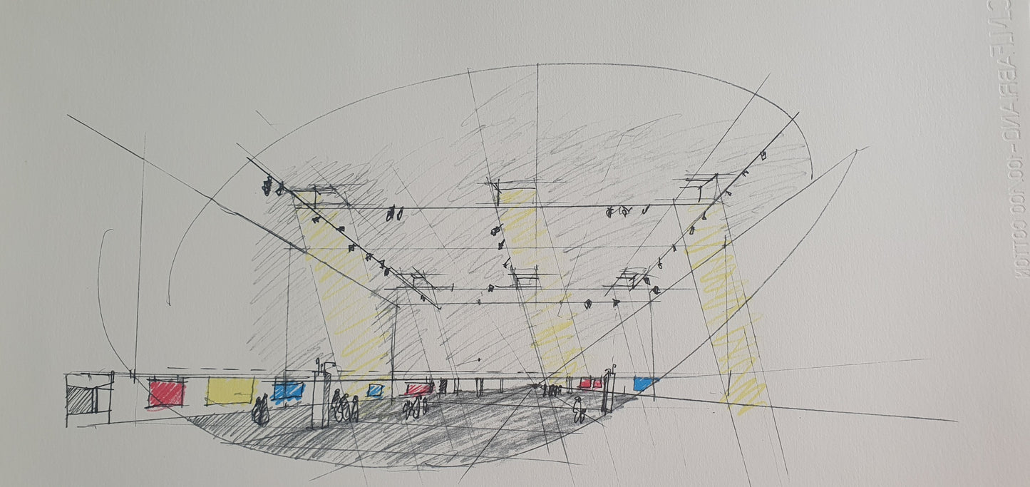 Desenho para Cabrita Reis, de EDUARDO SOUTO DE MOURA