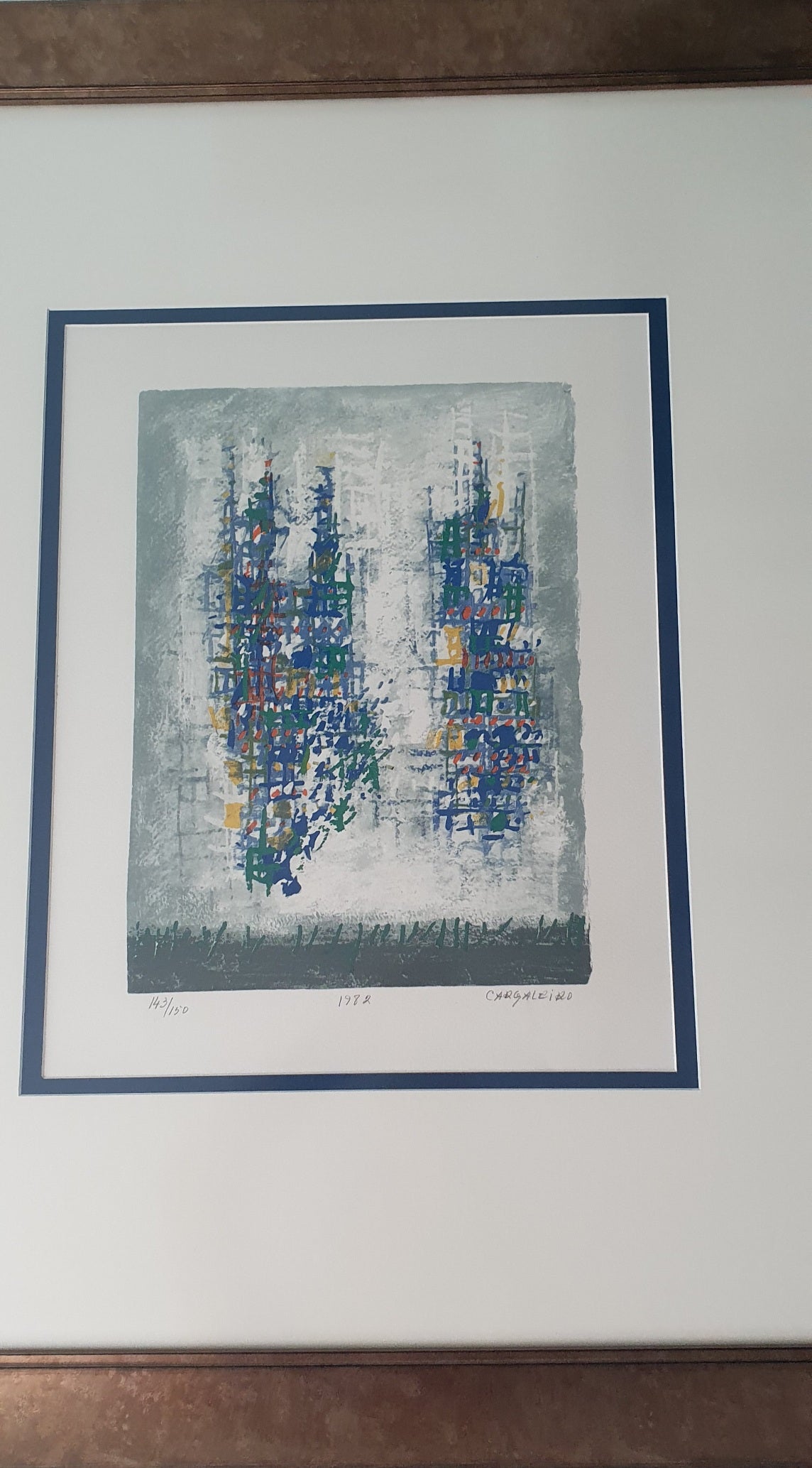 "Natal de Lisboa" de Manuel Cargaleiro