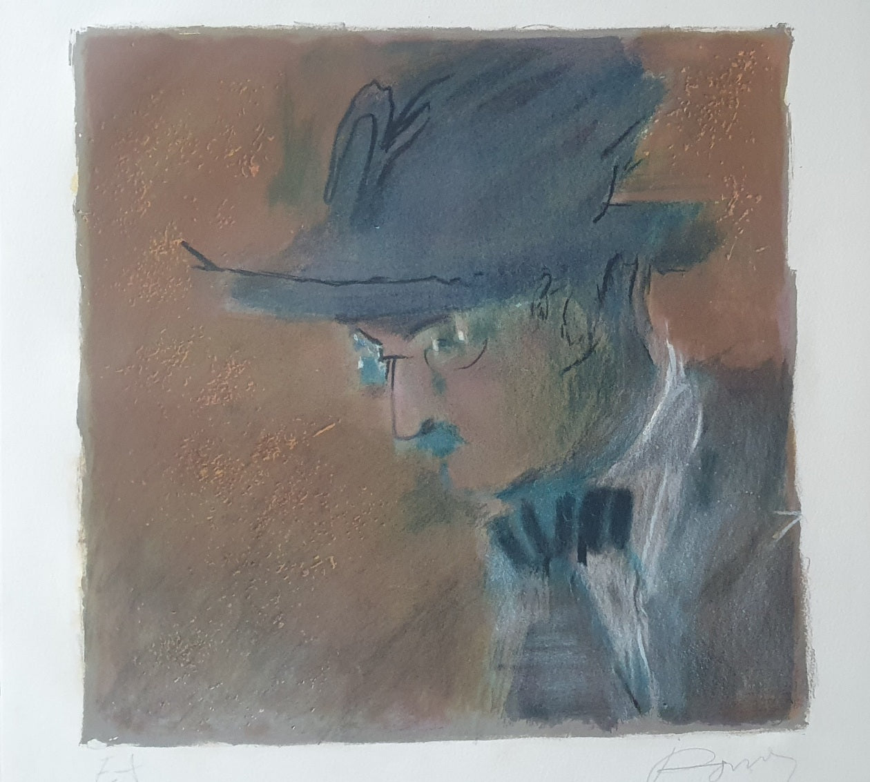 Fernando Pessoa, serigrafia de Júlio Pomar