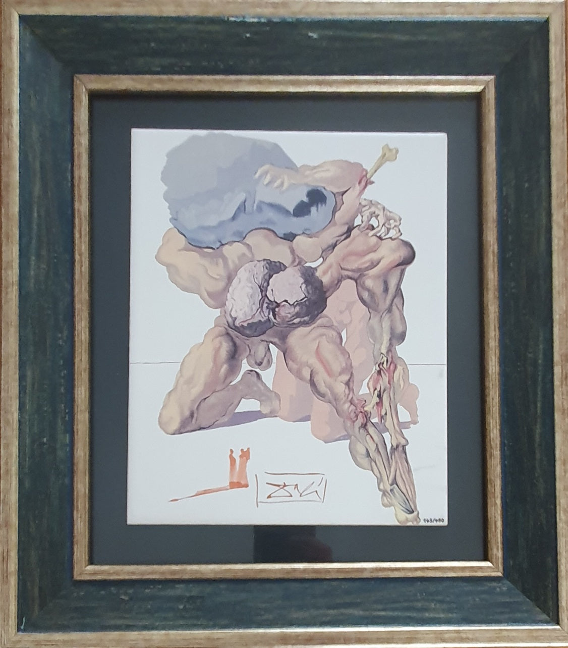 Cerâmica de Salvador Dali, Divina Comédia: Inferno, canto VII, "Les Avares et les Progigues"