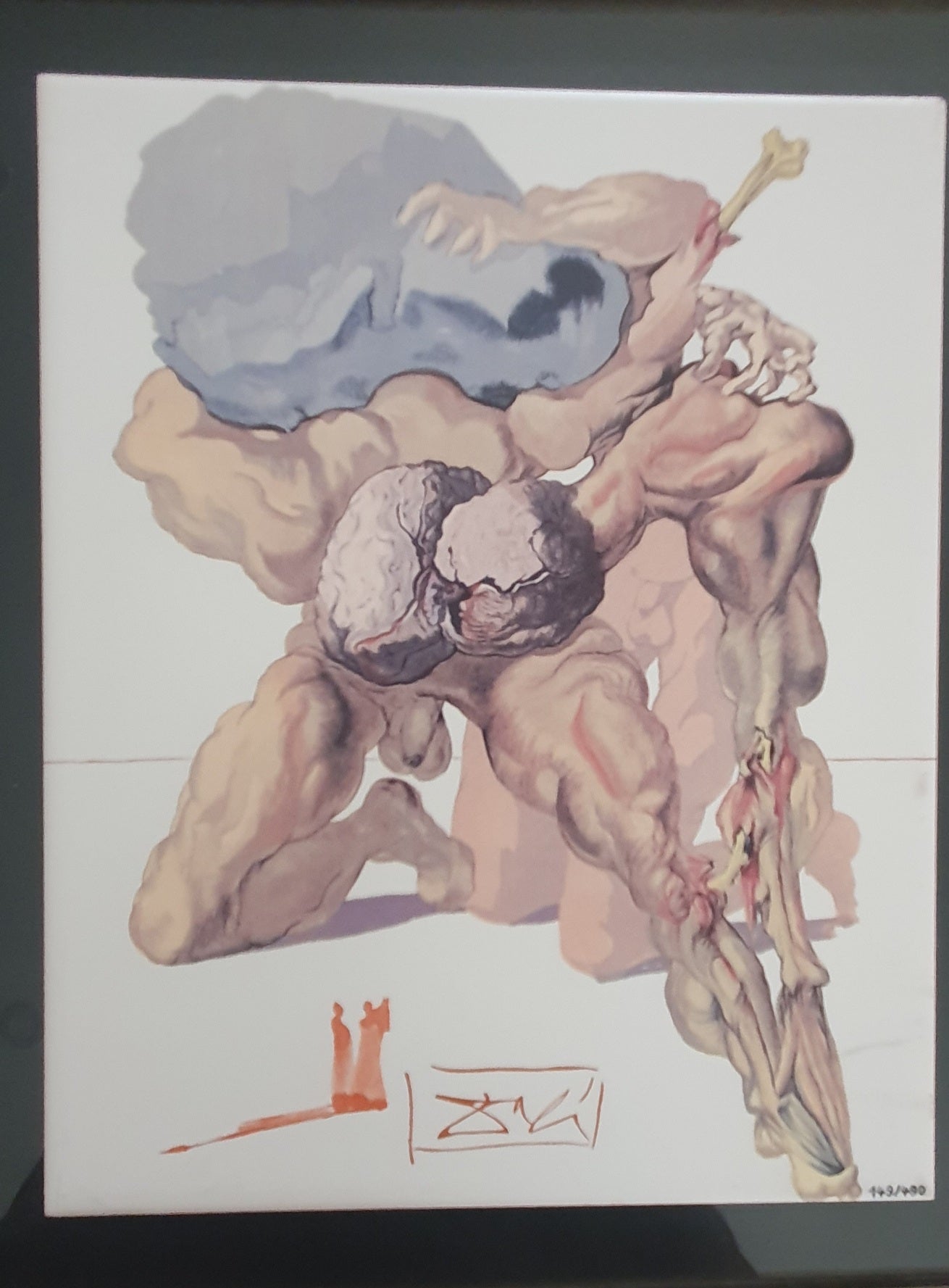 Cerâmica de Salvador Dali, Divina Comédia: Inferno, canto VII, "Les Avares et les Progigues"