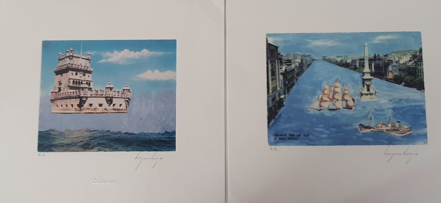 Torre de Belém, Serigrafia de Cruzeiro Seixas