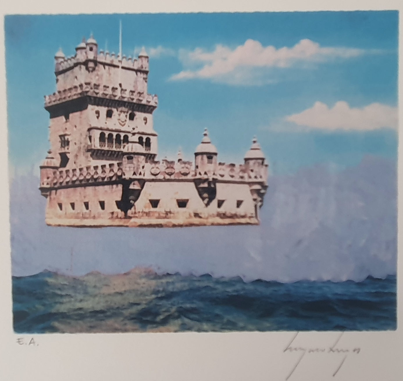 Torre de Belém, Serigrafia de Cruzeiro Seixas