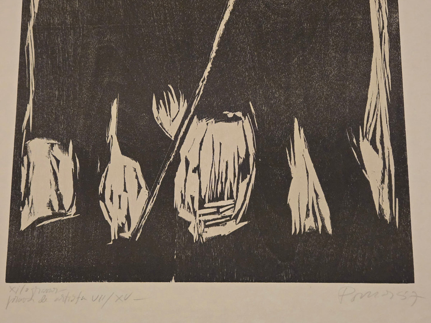 Os Pastores (Astúrias), 1957 de Júlio Pomar