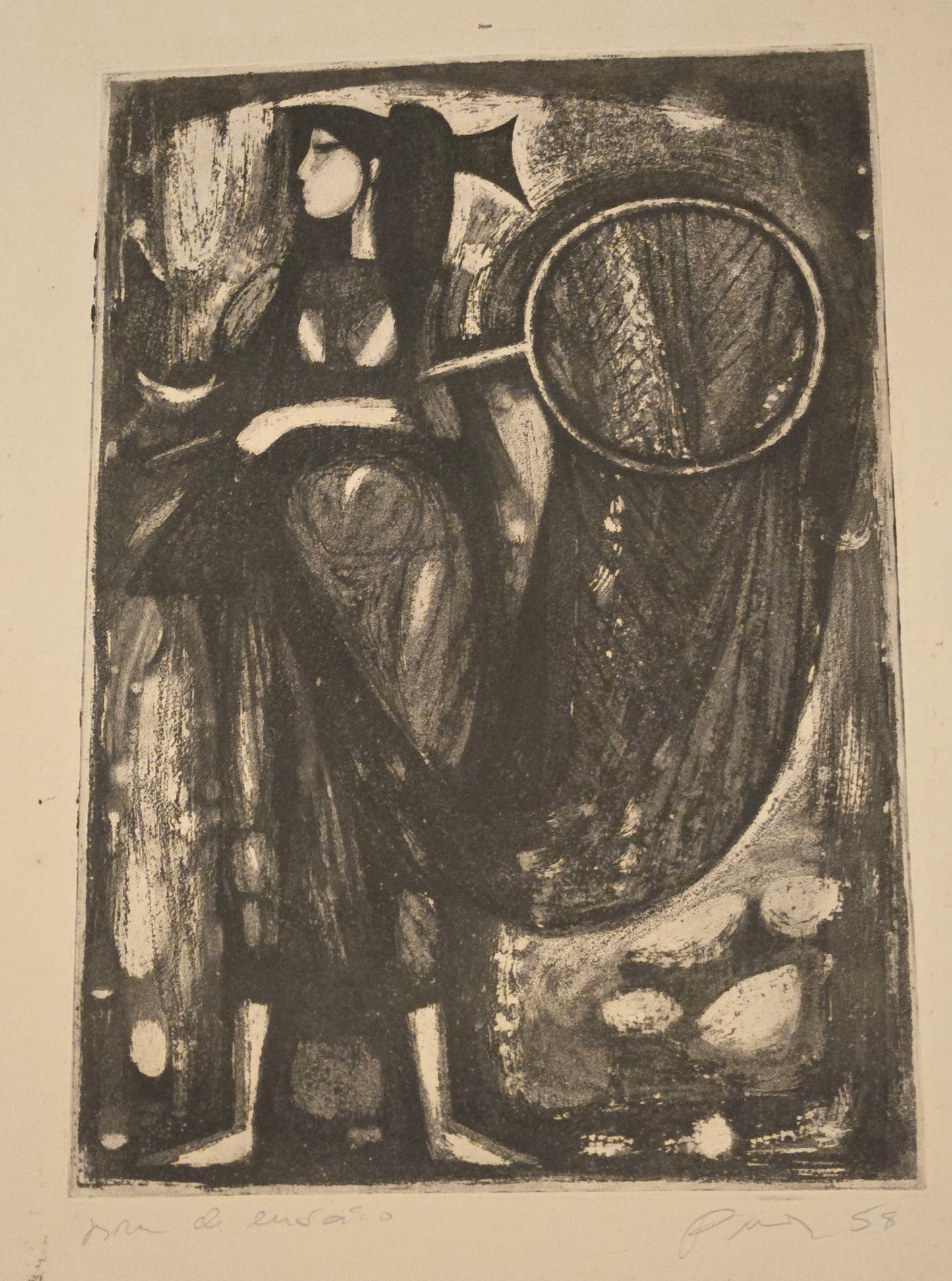 Camaroeira, 1958 de Júlio Pomar (Copiar)