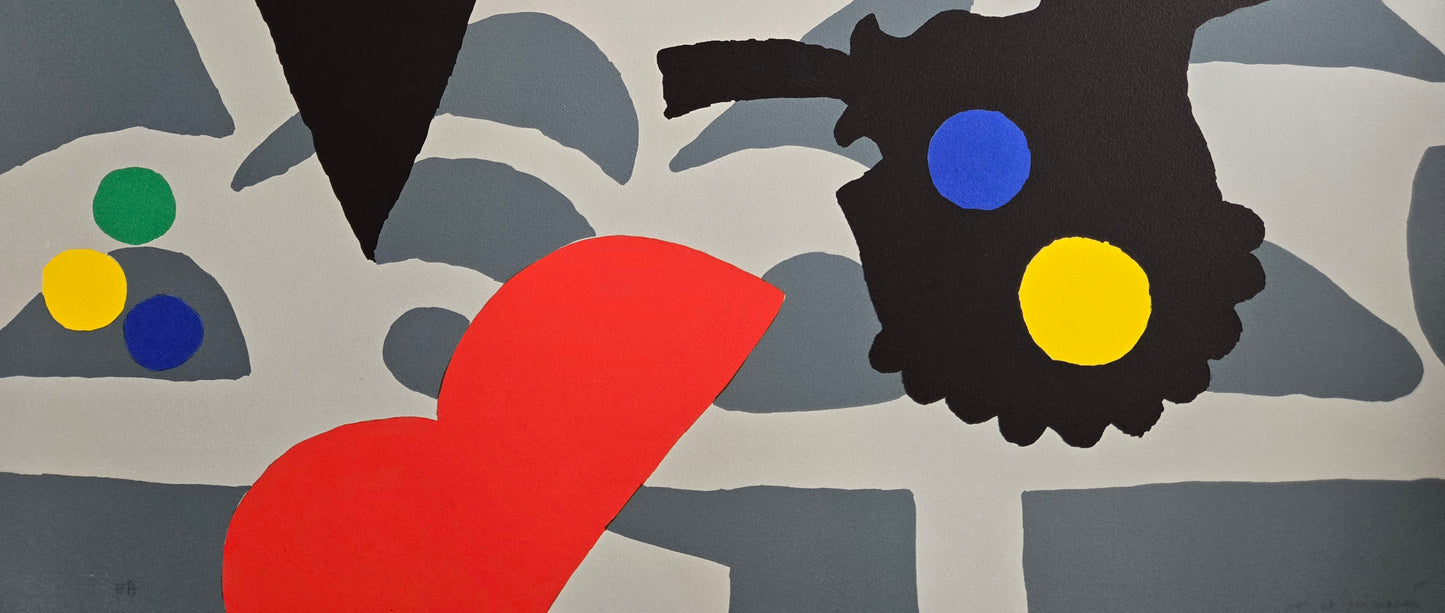 Africana, Série Brasil, Serigrafia de José de Guimarães