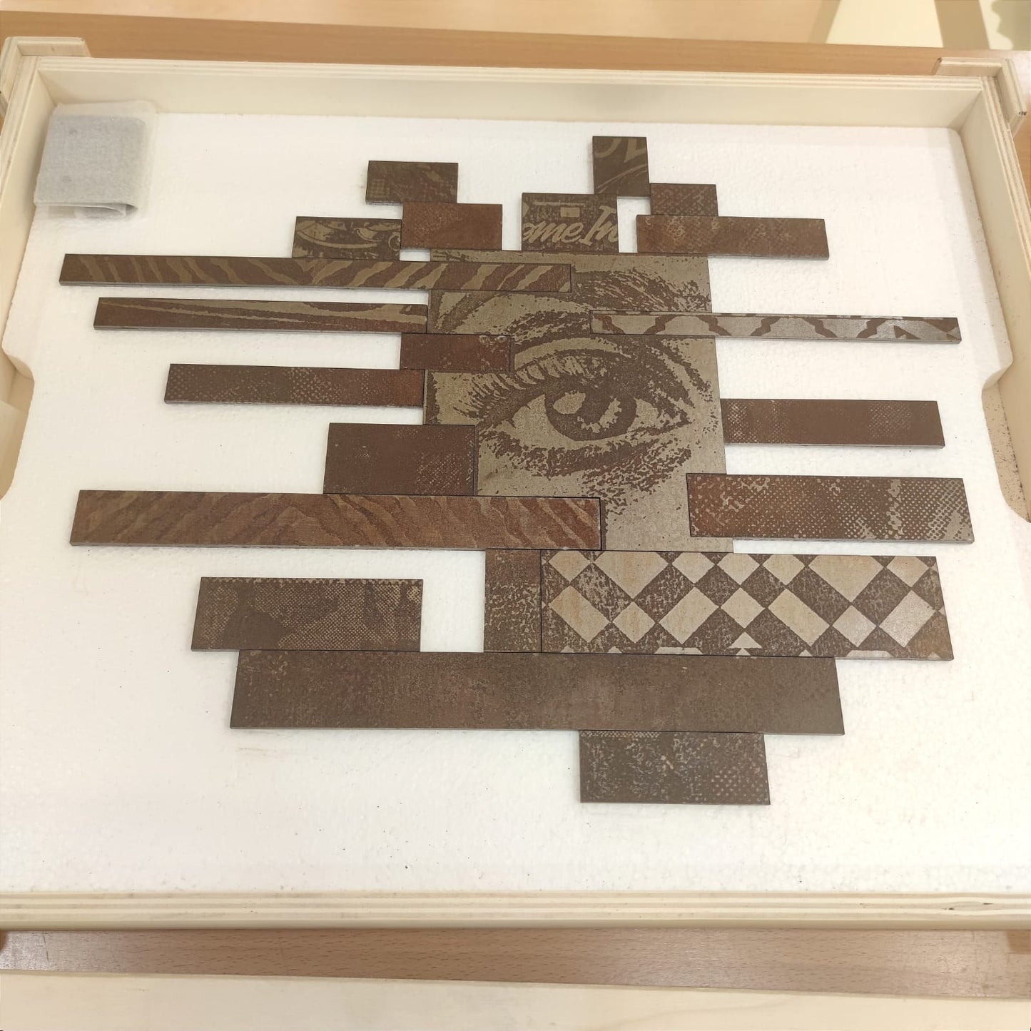Escultura em 3d de Vhils