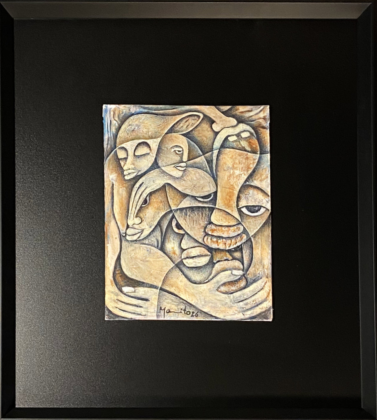 Pintura original 2 de Mamito - Arte Africana: Moçambique