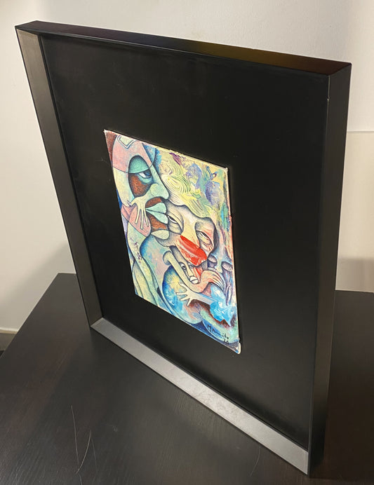 Pintura original de Mamito - Arte Africana: Moçambique
