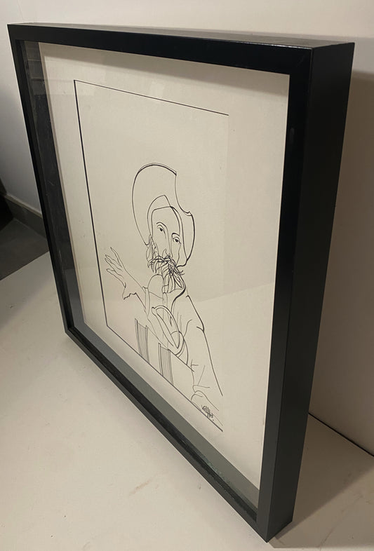 Retrato de D. Quixote, Original da série D. Quixote do mestre Velhô