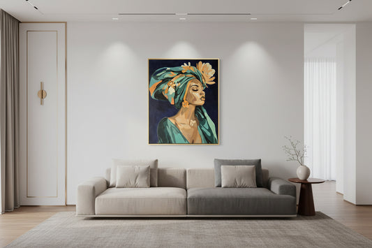 "Flor nocturna" pintura original