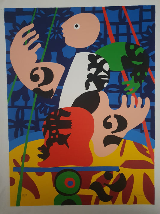José de Guimarães — Circo, detalhe