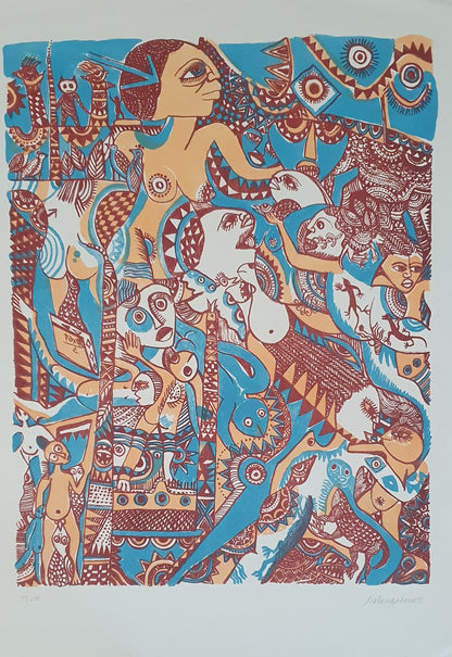 Serigrafia de Malangatana