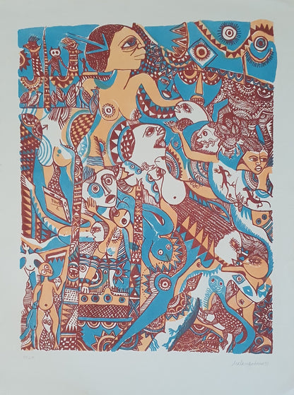 Serigrafia de Malangatana