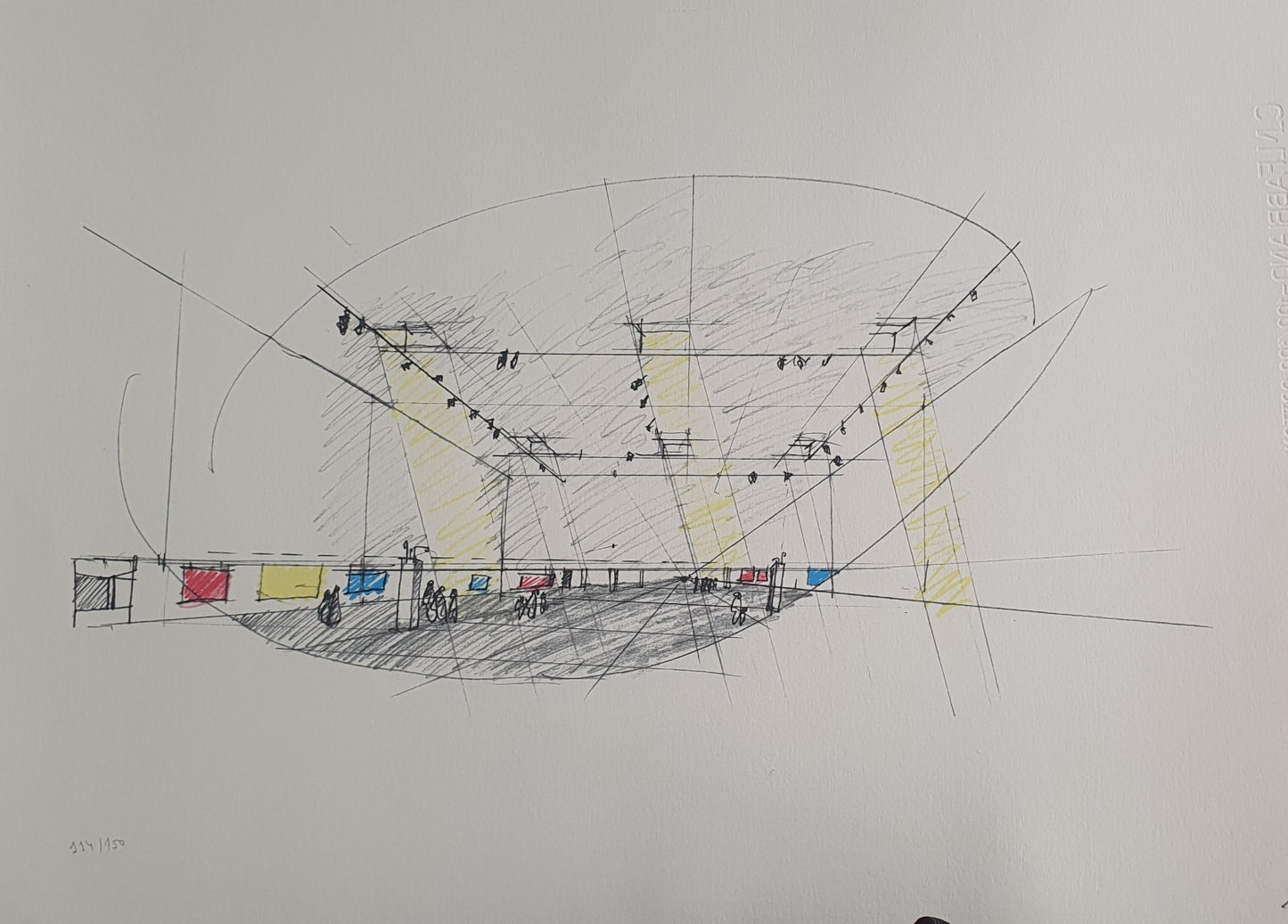 Desenho para Cabrita Reis, de  EDUARDO SOUTO DE MOURA