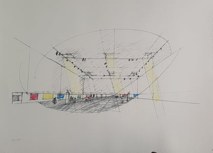 Desenho para Cabrita Reis, de  EDUARDO SOUTO DE MOURA