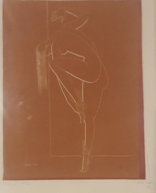"A meia", 1963, obra de Almada Negreiros