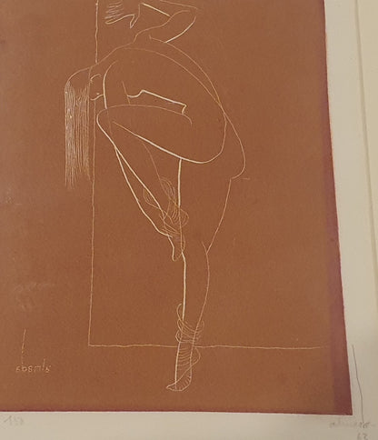 "A meia", 1963, obra de Almada Negreiros