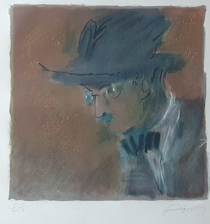 Fernando Pessoa,  serigrafia de Júlio Pomar