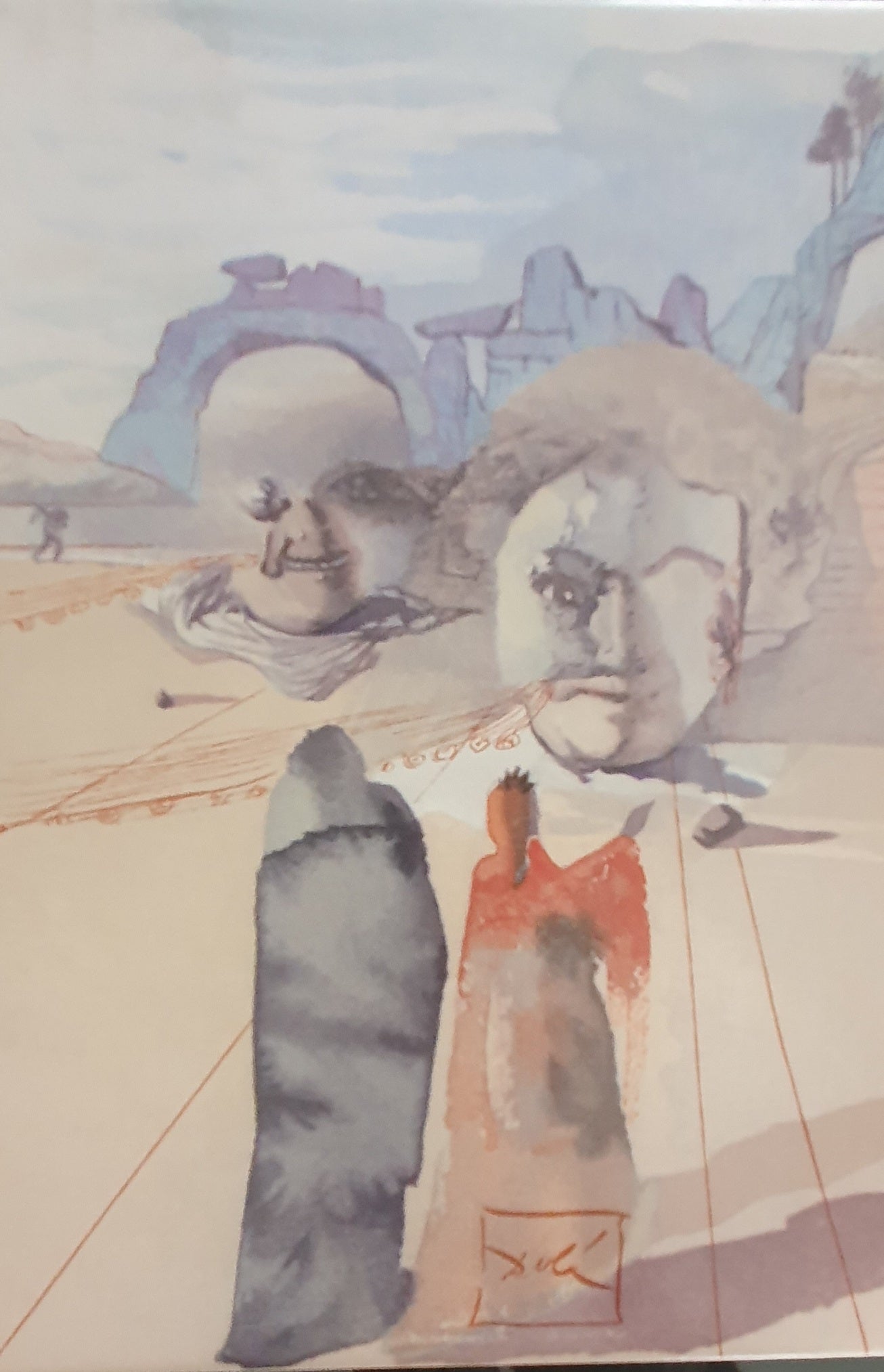Cerâmica de Salvador Dali, "Avarice et Prodigalité", A DIVINA COMÉDIA DE DANTE (PURGATÓRIO, CANTO XX)