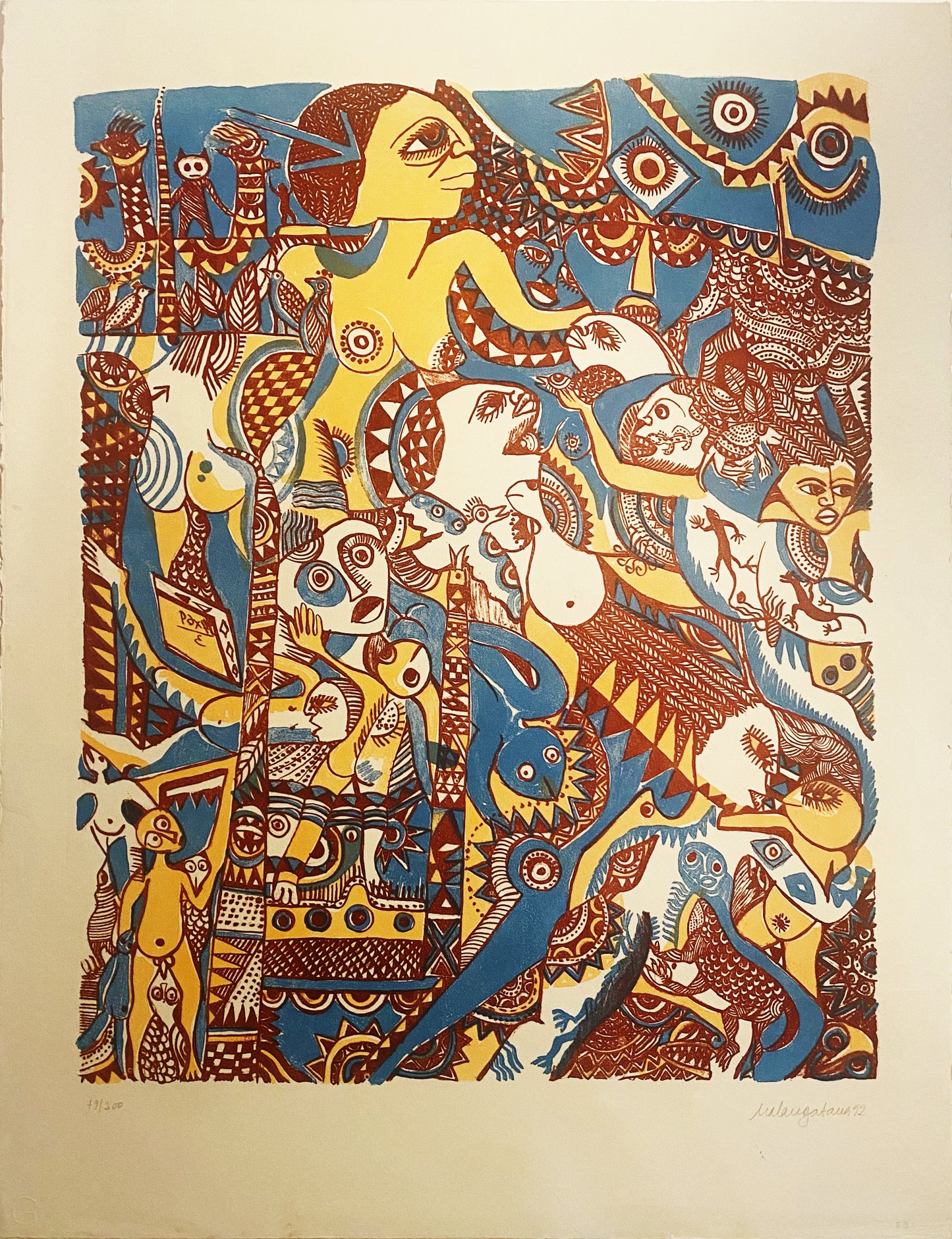 "Sem Título 1992" - Malangatana
