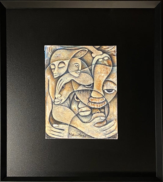 Pintura original 2 de Mamito -  Arte Africana: Moçambique