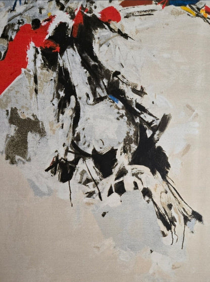 Tauromaquia, serigrafia em tela de Júlio Pomar sobre tela