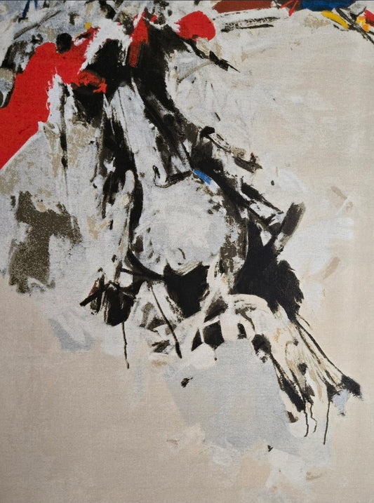 Tauromaquia, serigrafia em tela de Júlio Pomar sobre tela