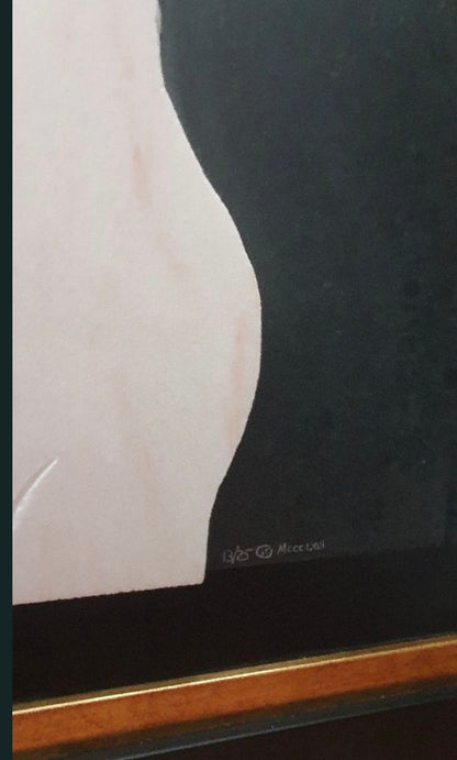 Espectacular escultura de nú feminino do mestre Cutileiro)